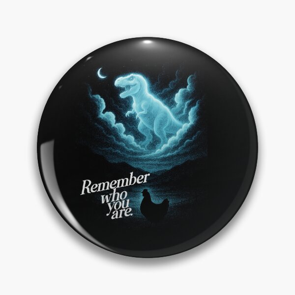 Item preview, Chicken Dinosaur - Remember Who You Are Funny Evolution Joke Meme designed and sold by CARBONARA LLC..