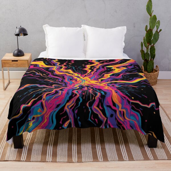 Item preview, Neon Fractal Energy Burst designed and sold by Harmonic_Layers.