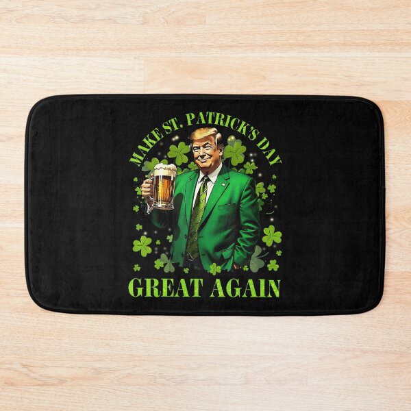 Item preview, Funny Trump Make St Patrick'S Day Great Again Irish Shamrock designed and sold by tinglatoravi.