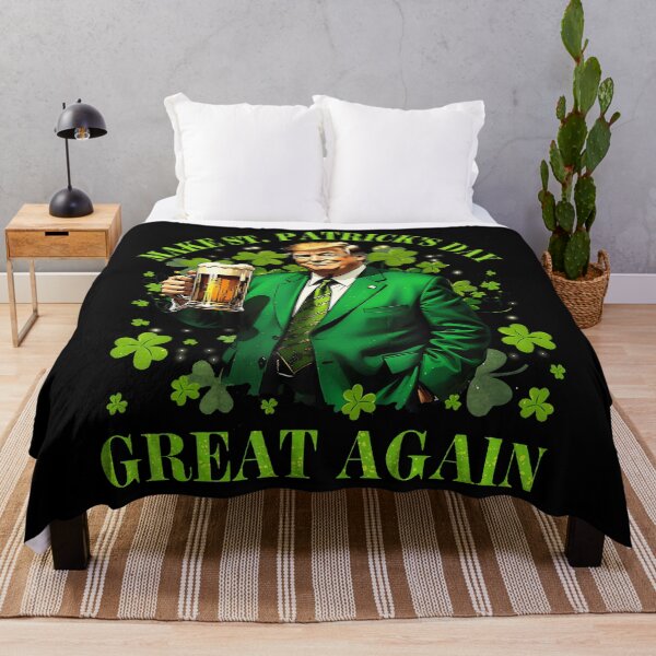 Item preview, Funny Trump Make St Patrick'S Day Great Again Irish Shamrock designed and sold by tinglatoravi.