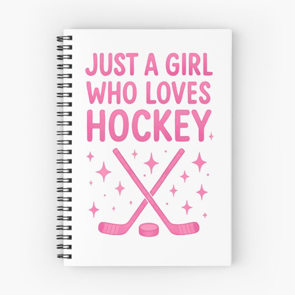 Item preview, Just a girl who loves hockey playing proud designed and sold by SkeletonsDanger.