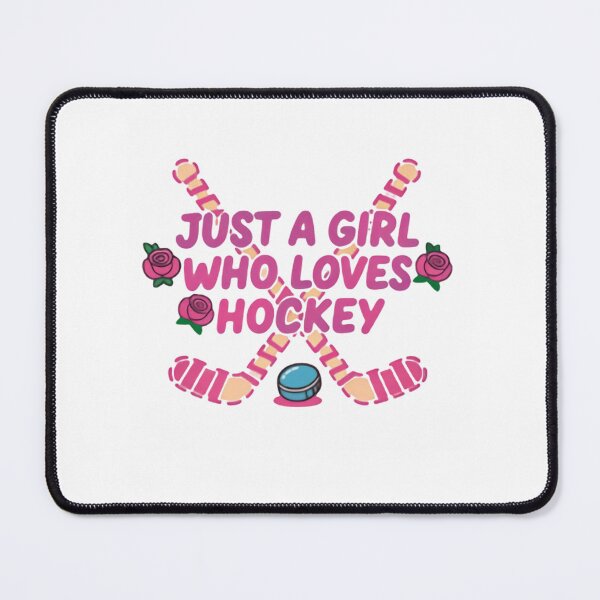 Item preview, Just a girl who loves hockey chasing dreams designed and sold by SkeletonsDanger.