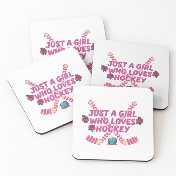 Item preview, Just a girl who loves hockey chasing dreams designed and sold by SkeletonsDanger.