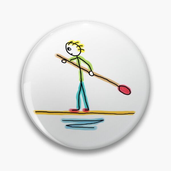 Item preview, Paddleboard Stickman designed and sold by Mark-Ewbie.