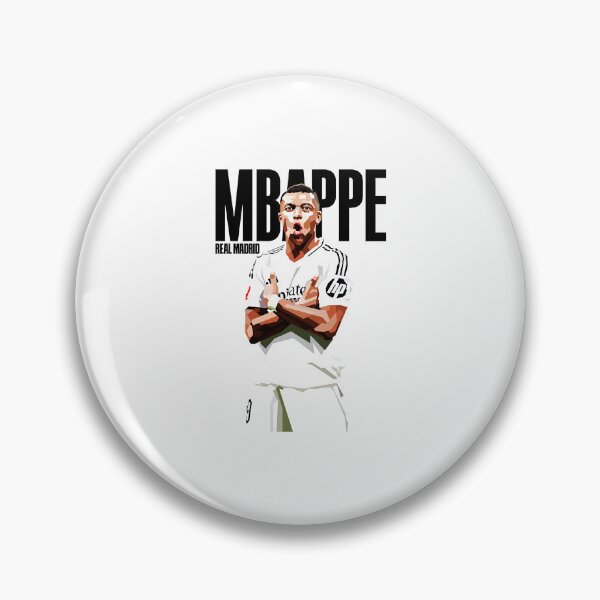 Artikelvorschau, Mbappé Real Madrid Vektorgrafik entworfen und verkauft von Julietfitzpatr.