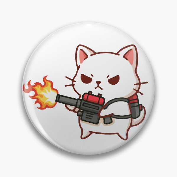 Item preview, Cat Flame Throw designed and sold by Gkinoki.