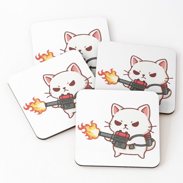 Item preview, Cat Flame Throw designed and sold by Gkinoki.