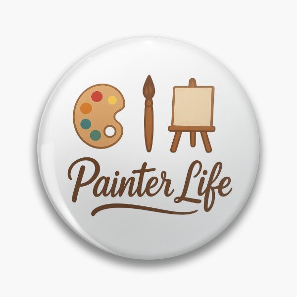 Item preview, Vida de pintor designed and sold by HBK ACCESSORIES.
