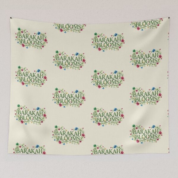 Item preview, Barakah Blooms - Beautiful Floral Lettering Design designed and sold by D-Islamic.