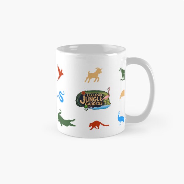 Item preview, Jungle Gardens Stickerpack (with animals, including alligator) designed and sold by YonderAndBeyond.