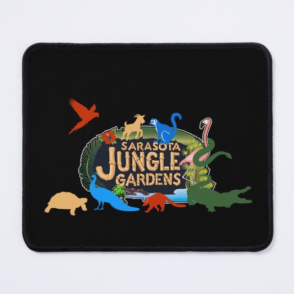 Item preview, Jungle Gardens Stickerpack (with animals, including alligator) designed and sold by YonderAndBeyond.