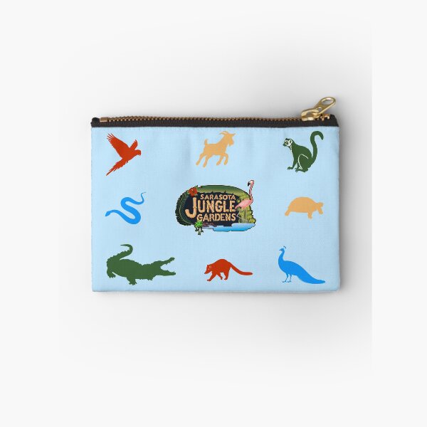 Item preview, Jungle Gardens Stickerpack (with animals, including alligator) designed and sold by YonderAndBeyond.