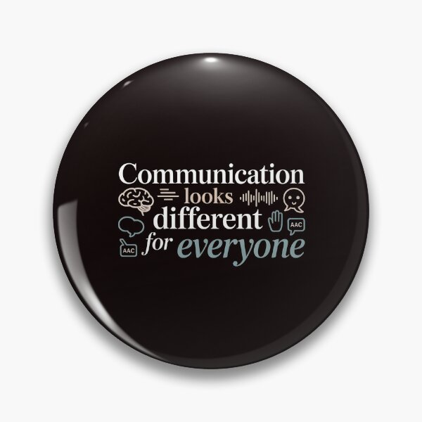 Item preview, Communication Looks Different Speech Therapy – Neurodiversity Support Message designed and sold by Redgiant87x.