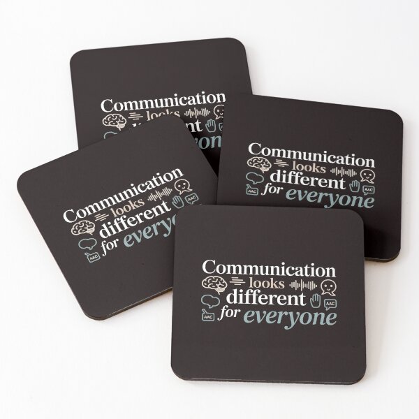 Item preview, Communication Looks Different Speech Therapy – Neurodiversity Support Message designed and sold by Redgiant87x.