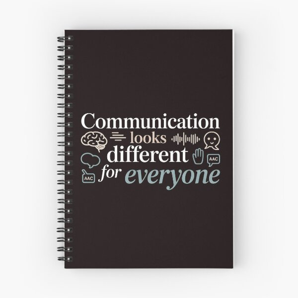 Item preview, Communication Looks Different Speech Therapy – Neurodiversity Support Message designed and sold by Redgiant87x.
