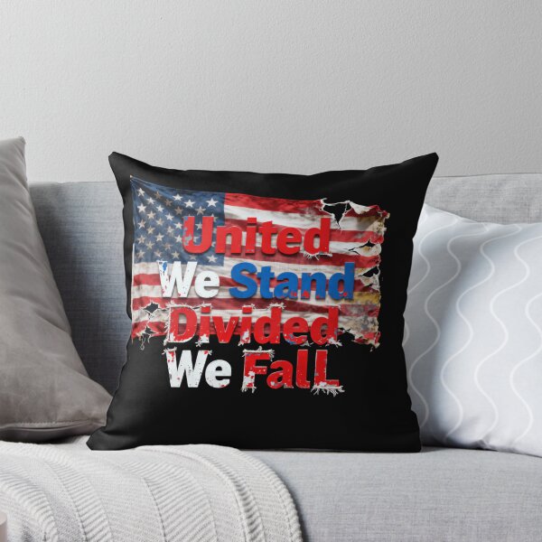 Item preview, United We Stand Divided We Fall America Strong designed and sold by SkeletonsDanger.