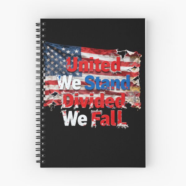 Item preview, United We Stand Divided We Fall America Strong designed and sold by SkeletonsDanger.