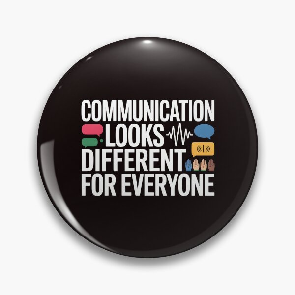 Item preview, Communication Looks Different Speech Therapy – SLP Advocacy Quote designed and sold by Redgiant87x.
