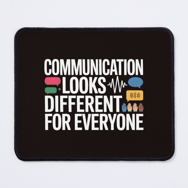 Item preview, Communication Looks Different Speech Therapy – SLP Advocacy Quote designed and sold by Redgiant87x.
