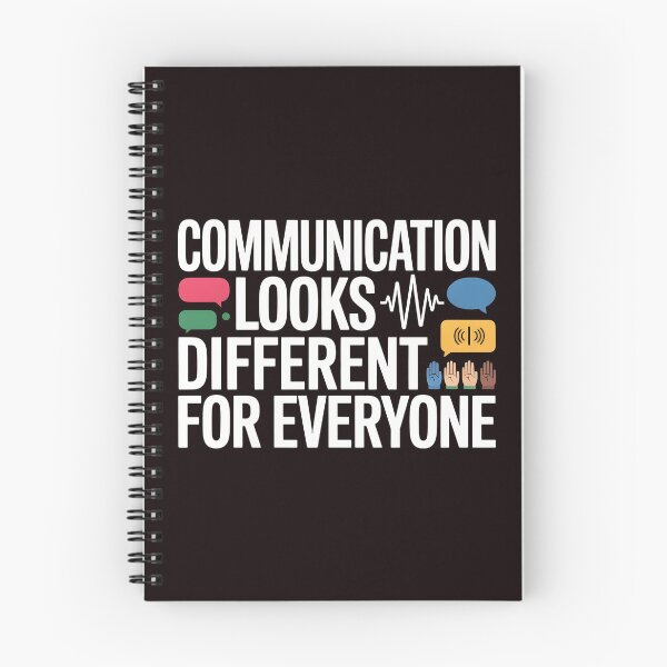 Item preview, Communication Looks Different Speech Therapy – SLP Advocacy Quote designed and sold by Redgiant87x.