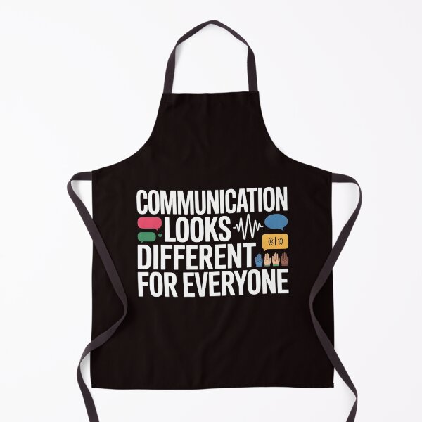 Item preview, Communication Looks Different Speech Therapy – SLP Advocacy Quote designed and sold by Redgiant87x.