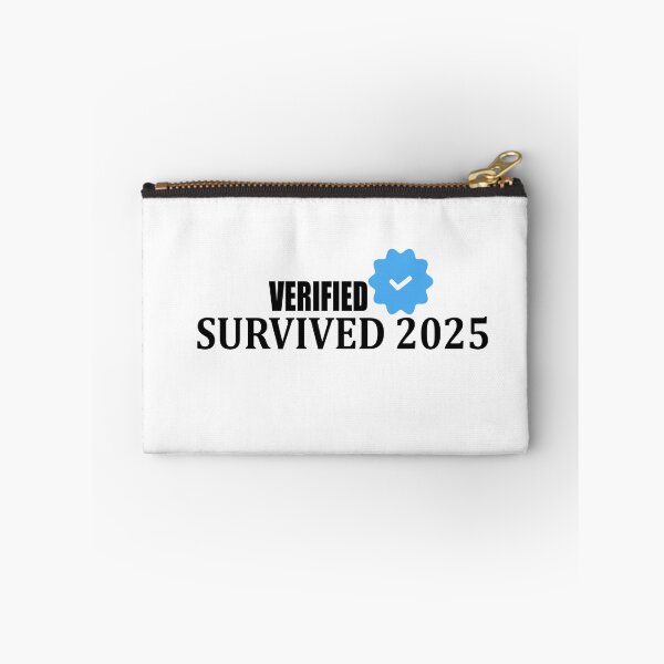 Item preview, Verified Survived 2025 – End of Year Survival Sticker designed and sold by GriffinRey.