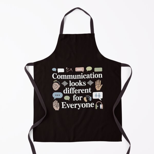 Item preview, Communication Looks Different Speech Therapy – Inclusive Communication Saying designed and sold by Redgiant87x.