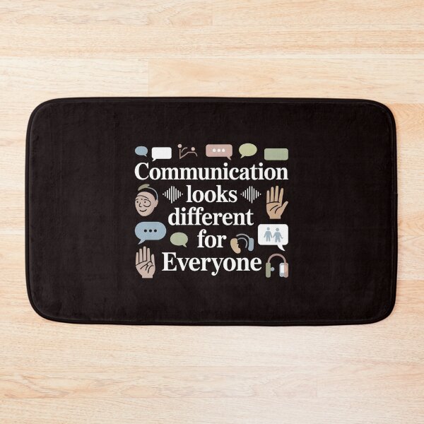 Item preview, Communication Looks Different Speech Therapy – Inclusive Communication Saying designed and sold by Redgiant87x.