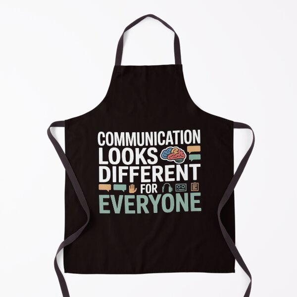 Item preview, Communication Looks Different Speech Therapy – Mental Health & SLP Message designed and sold by Redgiant87x.