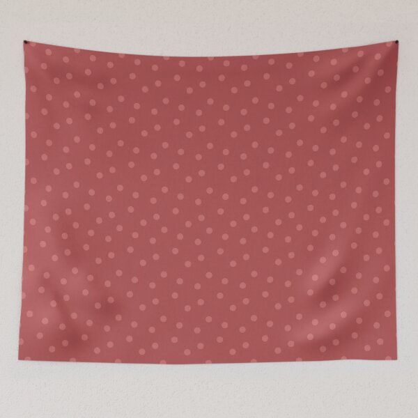 Item preview, Modern Polka Dots on Muted Red  designed and sold by KSimpson838.