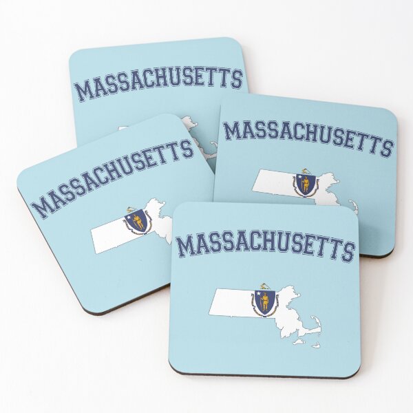 Item preview, Massachusetts State Pride T-Shirt - Map & Flag designed and sold by mashmosh.