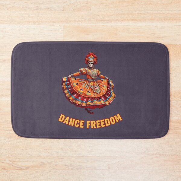 Item preview, Dance Freedom Folkloric Dancer Traditional Art designed and sold by AbcDigs Studio.