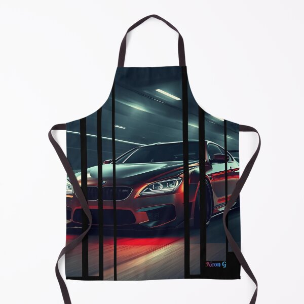 Item preview, BW M6 sideways cyberpunk neon city, high contrast colors, cinematic lighting, bold vector illustration 15 designed and sold by Neon G.