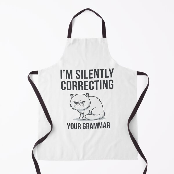 Item preview, I'm Silently Correcting Your Grammar designed and sold by Quillway.