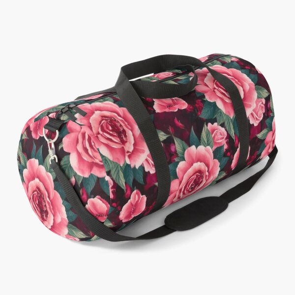 Item preview, Pink Roses on Dark Background - Vintage Floral designed and sold by Ed & Harmony.