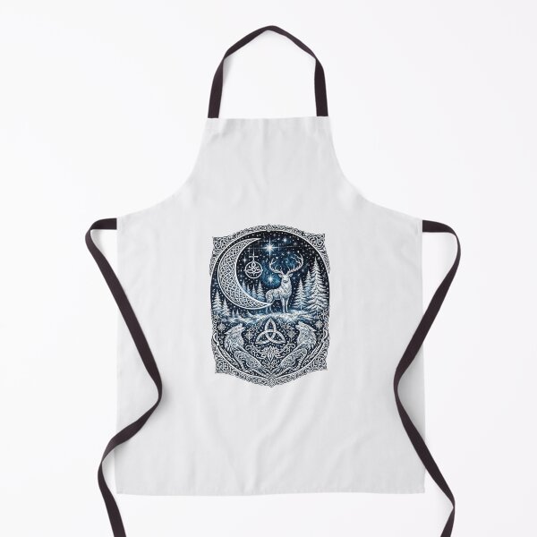 Item preview, Celtic Moon Stag – Guardian of the Sacred Forest designed and sold by CelticSoulShop.