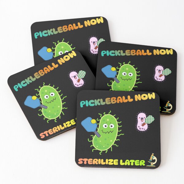 Item preview, Pickleball Now, Sterilize Later Gift – Funny Microbiology & Lab Humor for Biologists designed and sold by BLAKZONE.