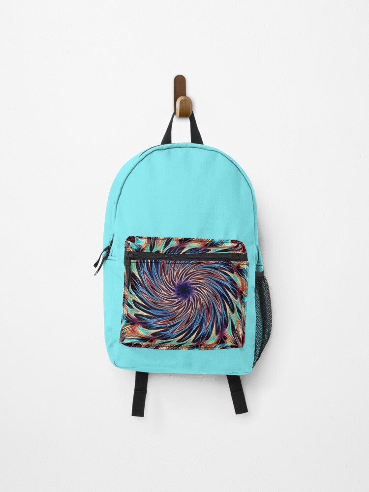 Thumbnail 1 of 3, Backpack, Swirl Me Pattern designed and sold by shaang.