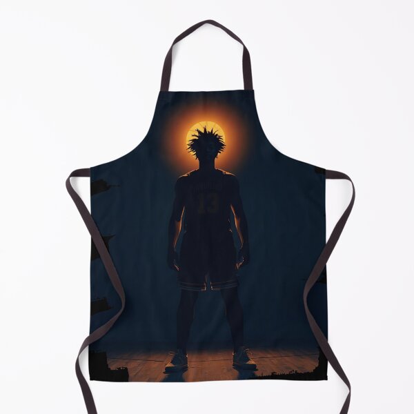 Item preview, Basketball Player silhouette standing tall with glow behind 9 designed and sold by Neon G.