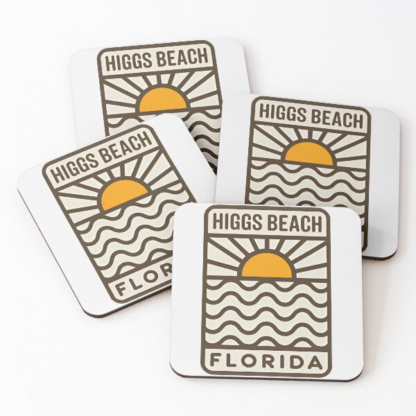 Item preview, Higgs Beach Florida - Beach Sign designed and sold by TheOldMittenIllustrated.
