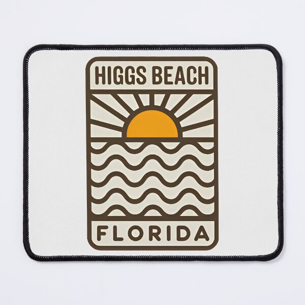 Item preview, Higgs Beach Florida - Beach Sign designed and sold by TheOldMittenIllustrated.
