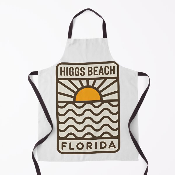 Item preview, Higgs Beach Florida - Beach Sign designed and sold by TheOldMittenIllustrated.