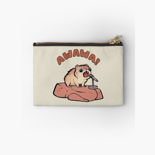 Item preview, AWAWA Hyrax in Concert, Graphic Humor Meme designed and sold by OrenjiArtShop.