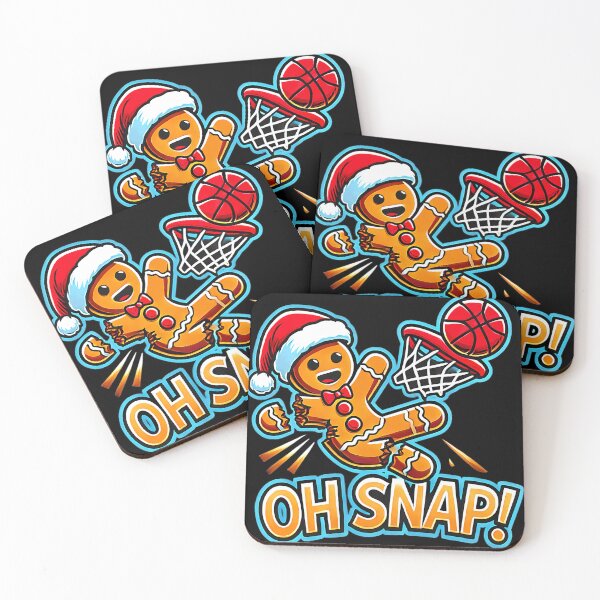 Item preview, Oh Snap Christmas Gingerbread Basketball Dunk Broken Arm Leg designed and sold by FrankIsabel.