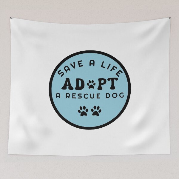 Item preview, Save a life ADOPT a Rescue dog designed and sold by CeliaZnx.