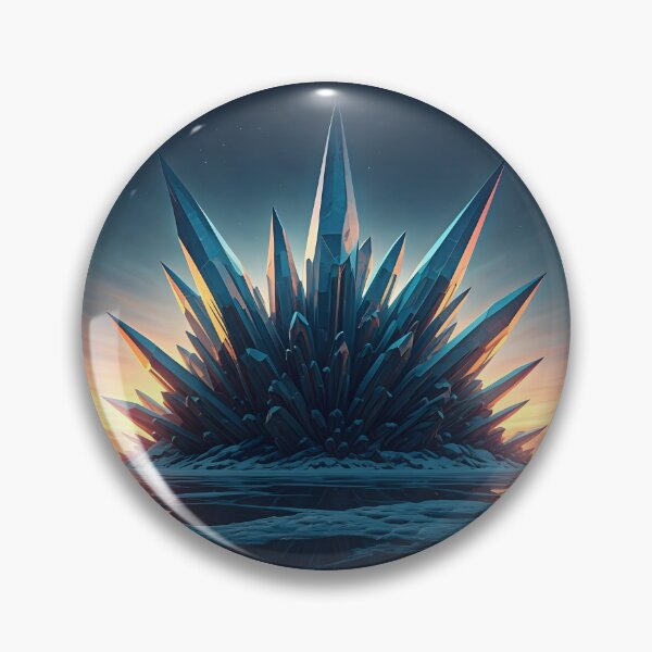 Item preview, Crystal Bloom on Ice designed and sold by PawPrintedArt.