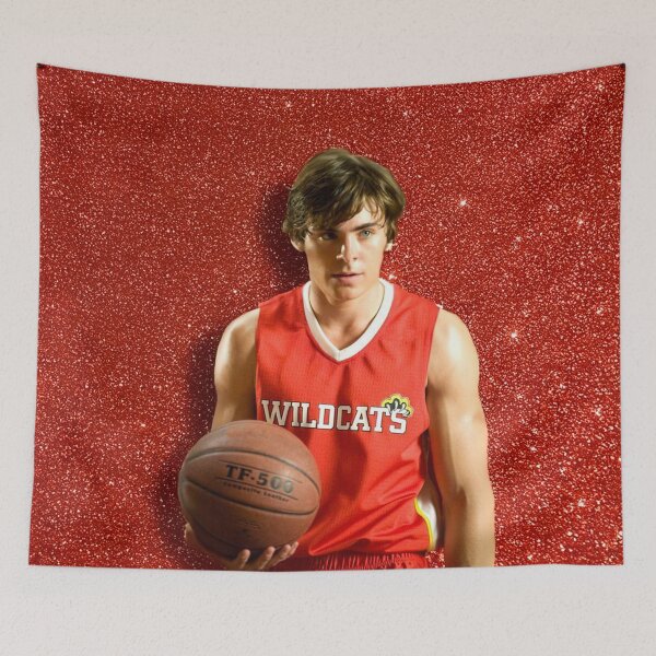Item preview, Zac Efron - Basketball wildcats designed and sold by PYXOO.