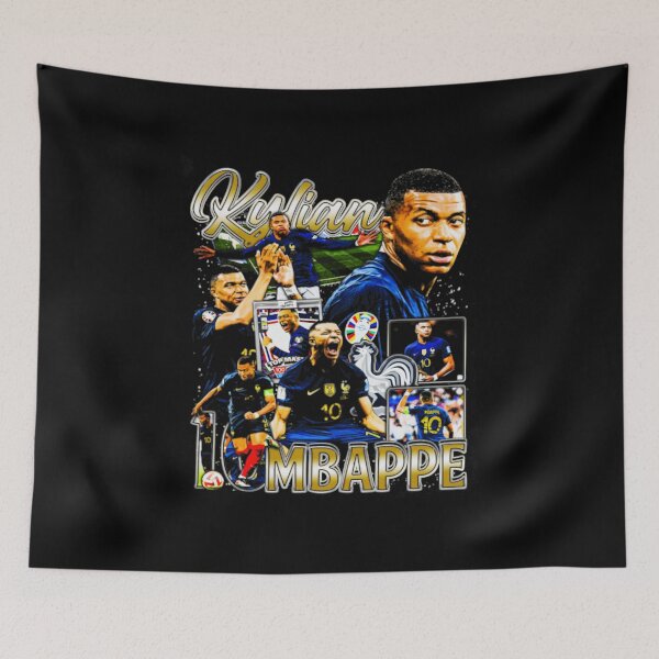 Item preview, Kylian Mbappe France Vintage Bootleg Bylibarscal designed and sold by Julietfitzpatr.
