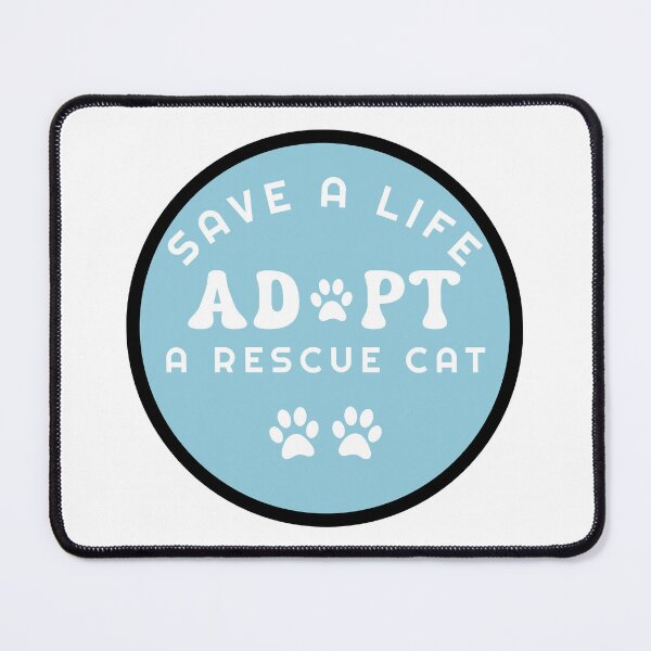 Item preview, Save a life ADOPT a Rescue cat designed and sold by CeliaZnx.
