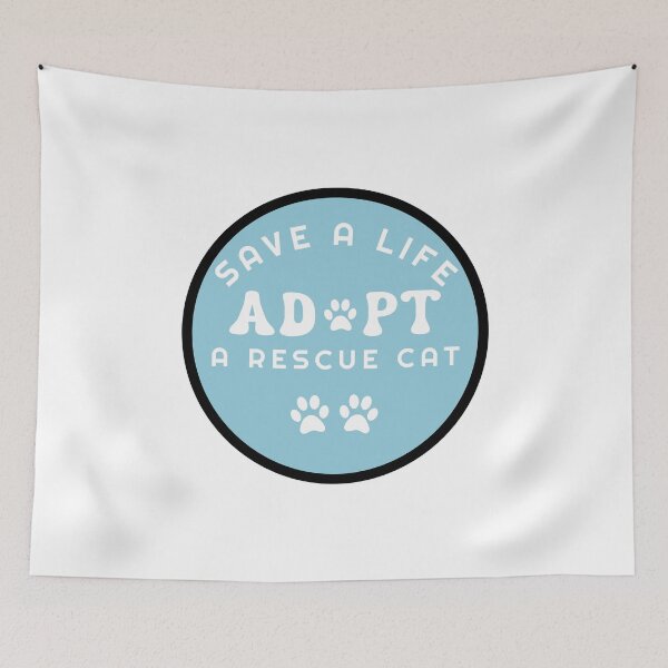Item preview, Save a life ADOPT a Rescue cat designed and sold by CeliaZnx.